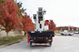 2014 Peterbilt 365 8x6 Elliott E160R E-Line Aerial Truck