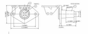 Heavy Duty 4-Way Connectors