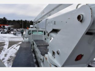 2007 Freightliner M2 Diesel 6x6 Lift-All LM75/90-2MS Material Handler Bucket Truck