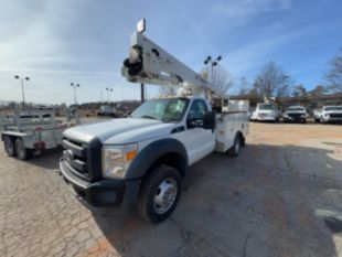 2016 Ford F-550 Gas Powered 4x4 2008 Terex TL-38 Bucket Truck