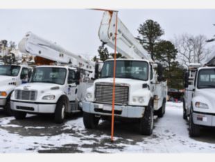 2007 Freightliner M2 Diesel 6x6 Lift-All LM75/90-2MS Material Handler Bucket Truck