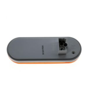 6" AMBER TURN   MARKER OVAL MI