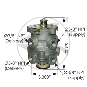 Automann E6 Type Brake Valve