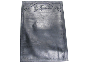 MUDFLAP 3/8"X24"X42" BLK RUBBE