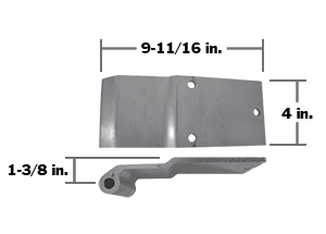 ALUM HINGE, REPL HY#TRR7000C